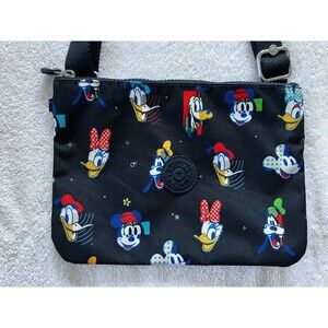 Kipling Disney Mickey & Friends Raina Crossbody Bag Minnie Mouse Daisy Donald